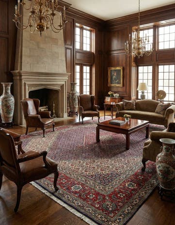 9' 11 x 12' 8 Tabriz Mahi Rug