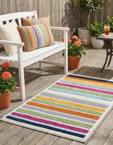 2' x 3' Easy-Clean Aruba Indoor / Outdoor Rug