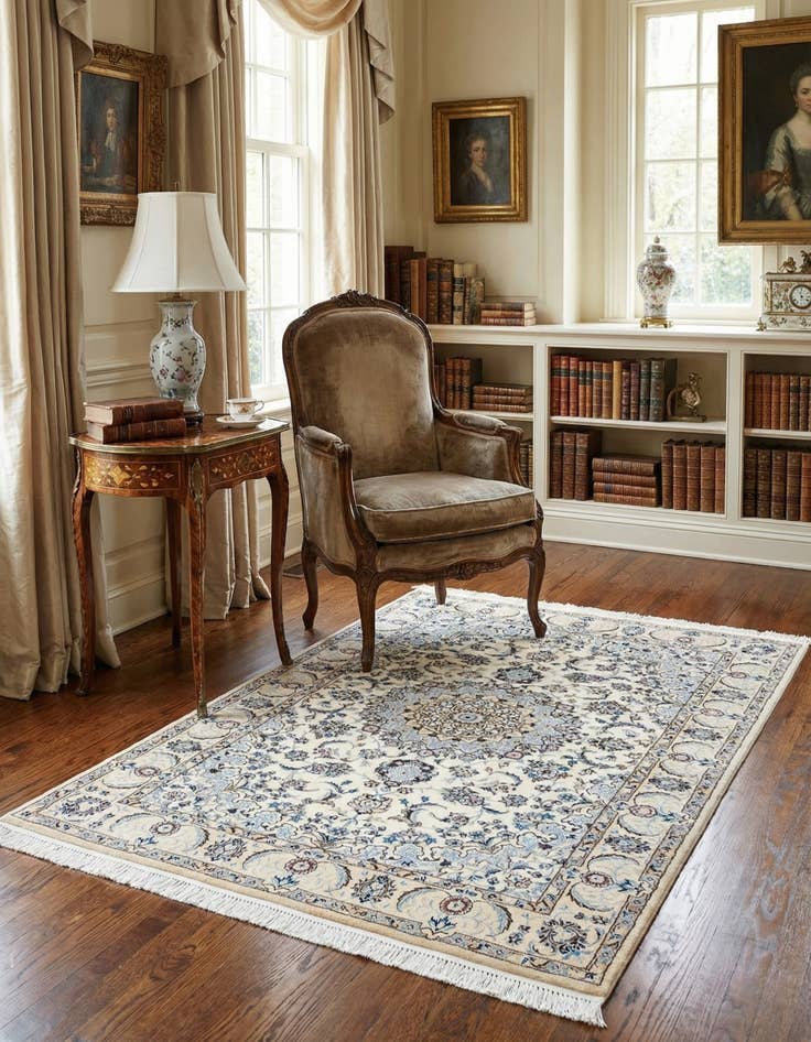 Detail image of 3' 1 x 4' 9 Nain Rug