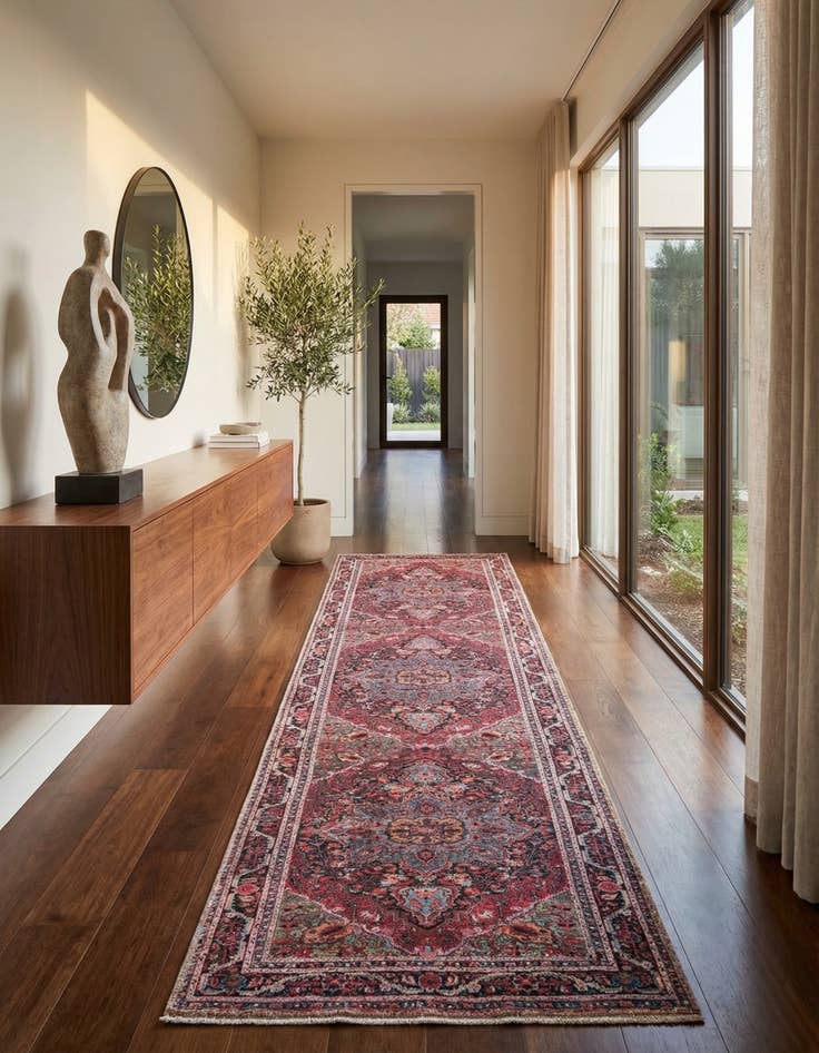 Detail image of 2' 6 x 10' Timeless Runner Rug