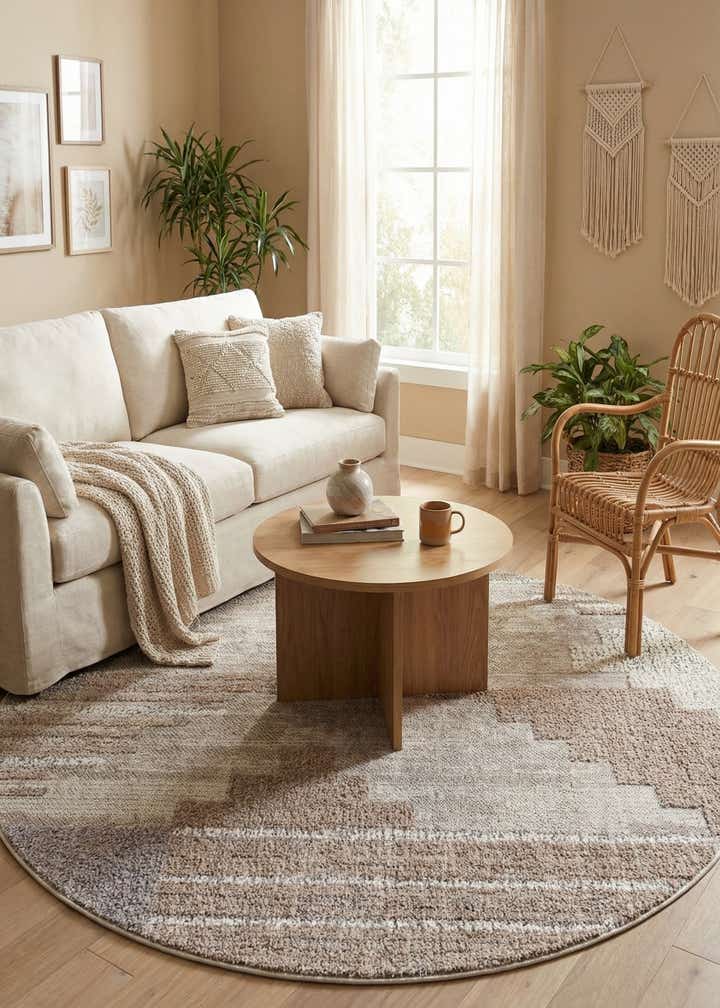 7' x 7' Cherokee Round Rug