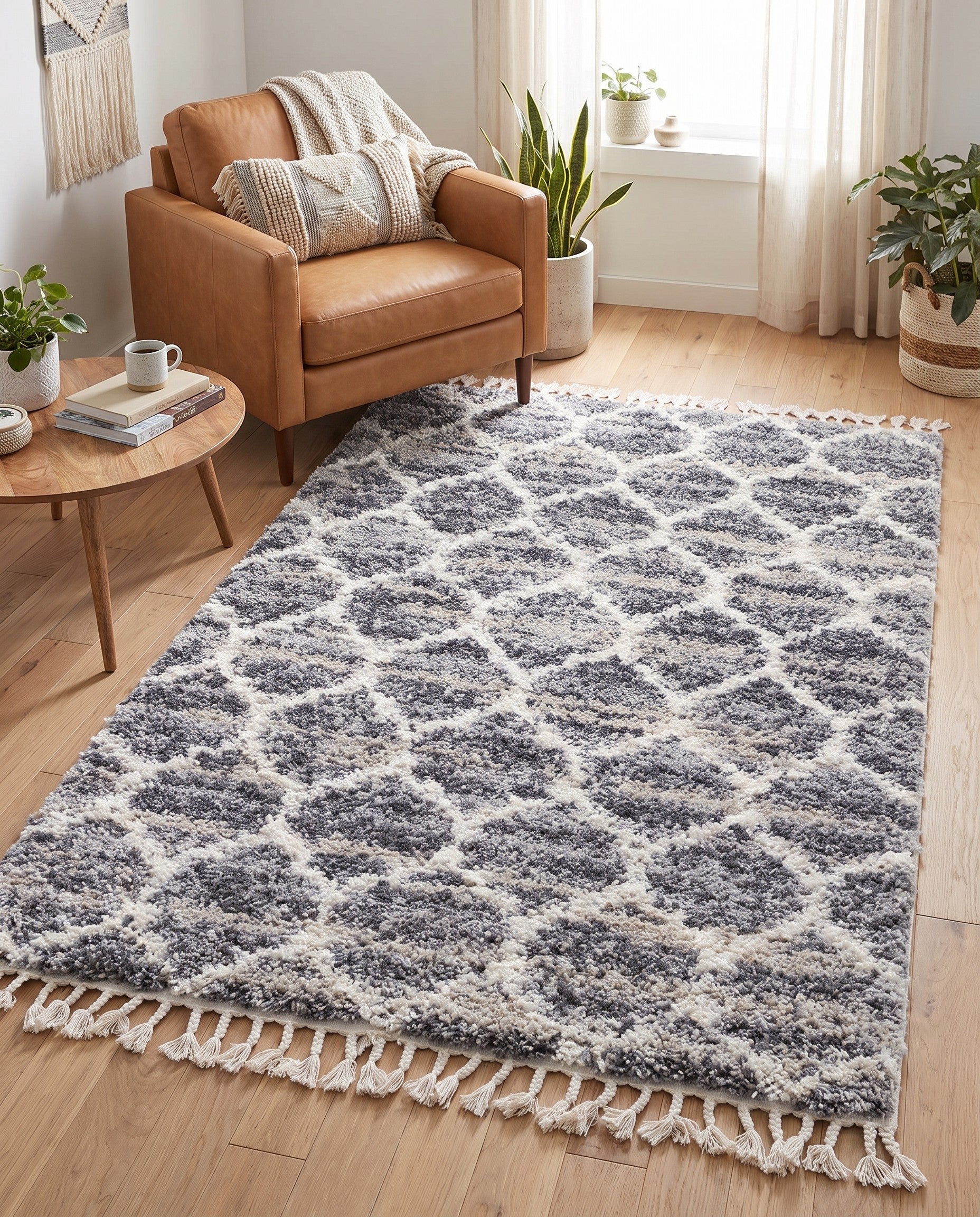 4' x 6' Athena Shag Rug
