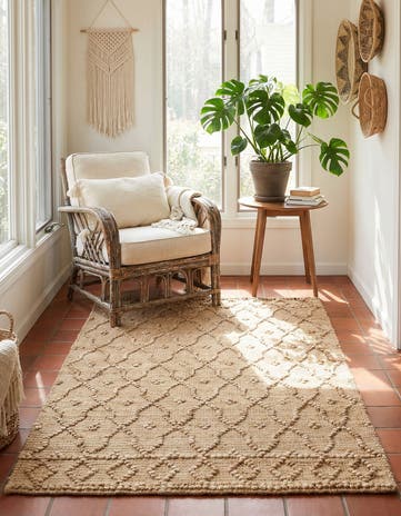3' 1 x 5' 1 Hand Woven Larsa Jute Rug