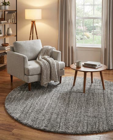  10' x 10' Jill Zarin Shaggy Chic Round Rug