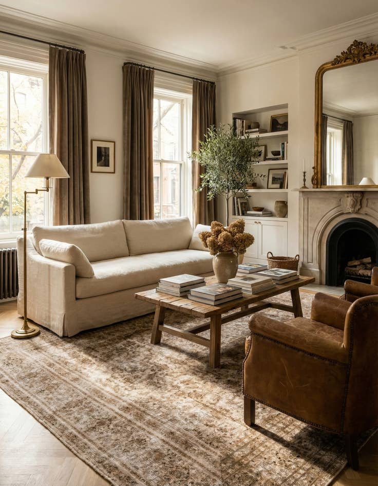 Detail image of  9' 6 x 12' 5  Hand Knotted Ultra Vintage Persian Wool Rug