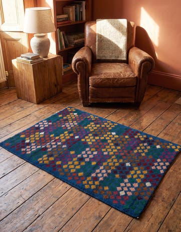 2' 9 x 4' 7 Hand Knotted Balouch Wool Rug