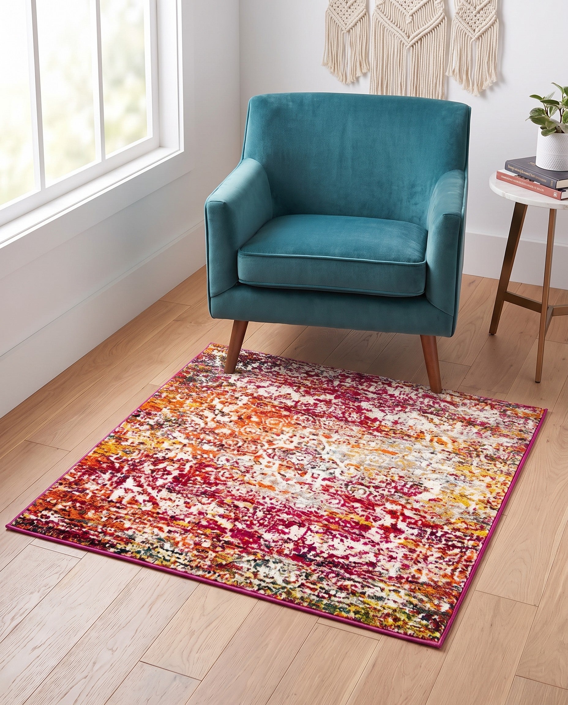 4' x 4' Arlington Square Rug