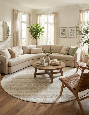 10' x 10' Hermitage Round Rug