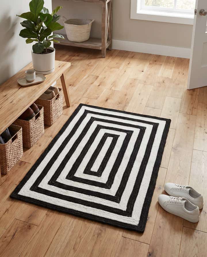 2' 2 x 3' 1 Easy-Clean Eco Verse Washable Indoor / Outdoor Rug