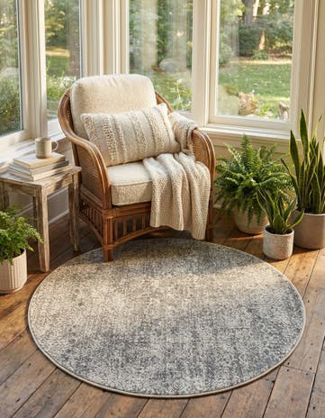 3' 3 x 3' 3 Finsbury Round Rug