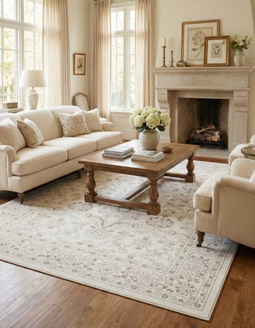 Ivory Charlotte Rug