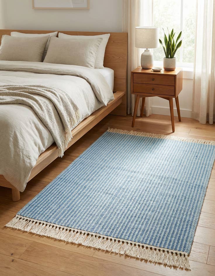 Detail image of  2' 7 x 2' 7  Hand Knotted Darya Wool Square Rug