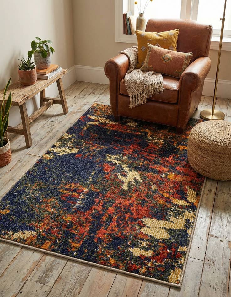 Detail image of  2' x 3'  Washable Haerfest Rug