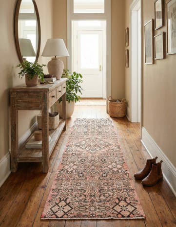 2' 2 x 7' 2 Hand Knotted Ultra Vintage Persian Wool Runner Rug