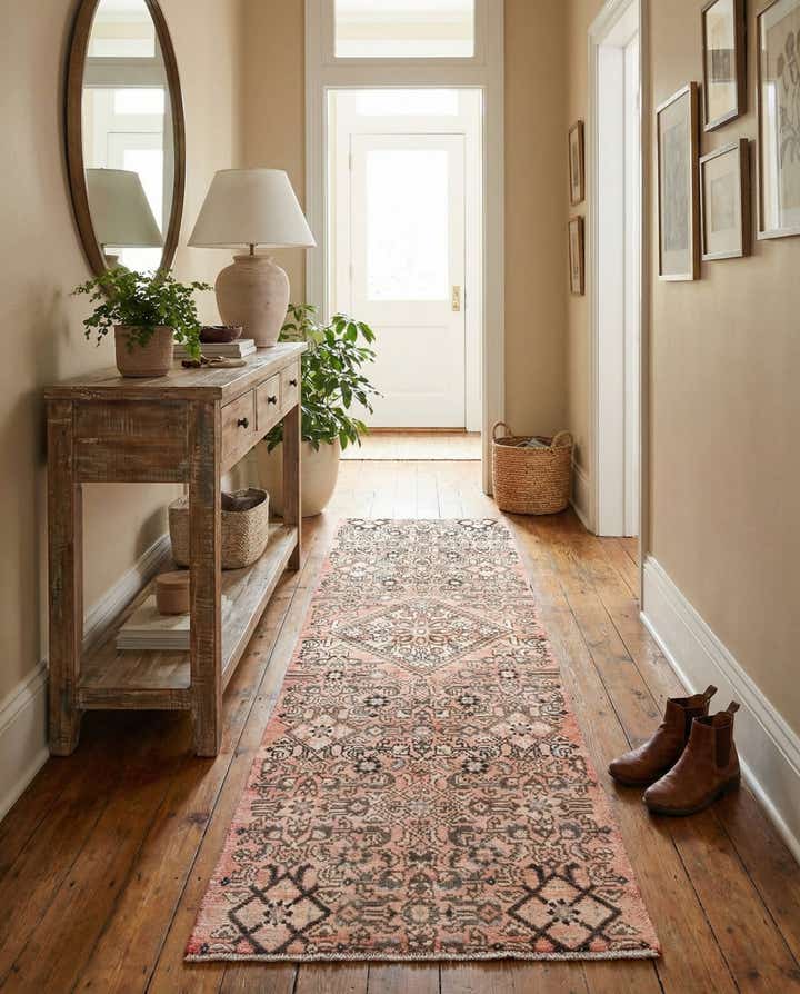 2' 2 x 7' 2 Hand Knotted Ultra Vintage Persian Wool Runner Rug