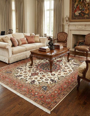 5' 2 x 6' 11 Tabriz Rug