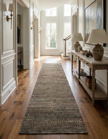 2' 7 x 10' 5 Juma Wool Runner Rug