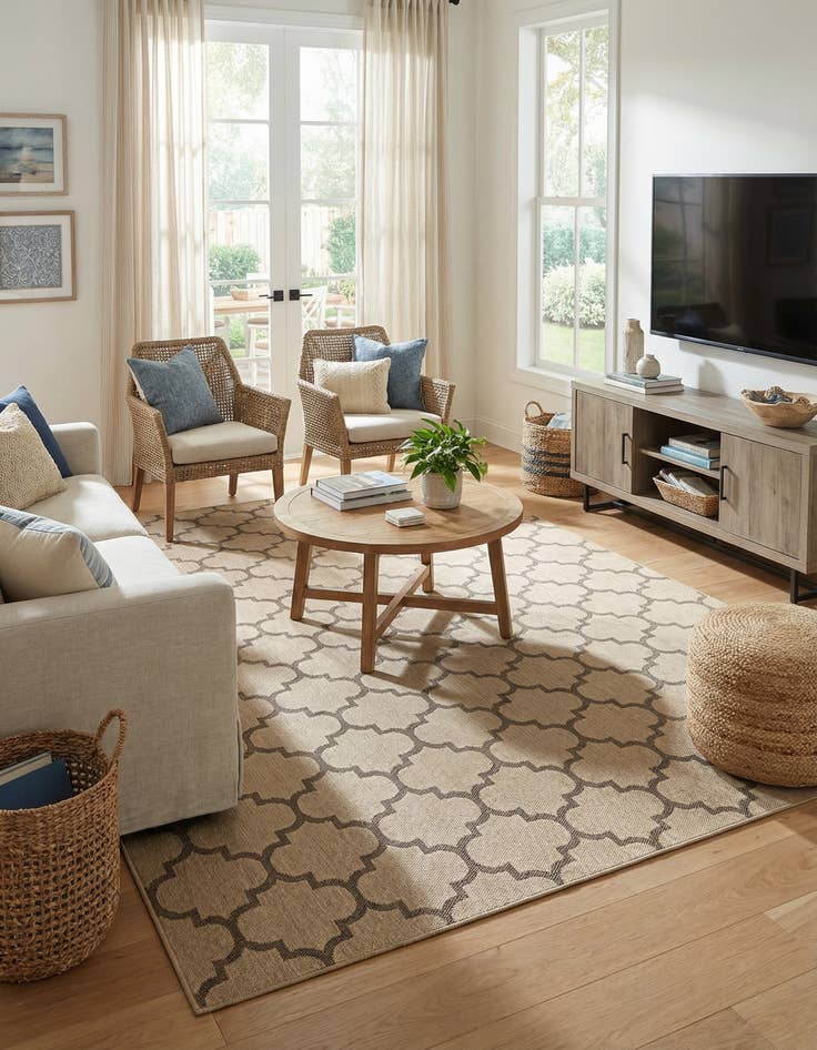 Detail image of  9' 2 x 12' Dunes Rug