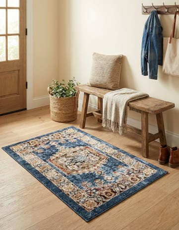 Blue Eden Rug