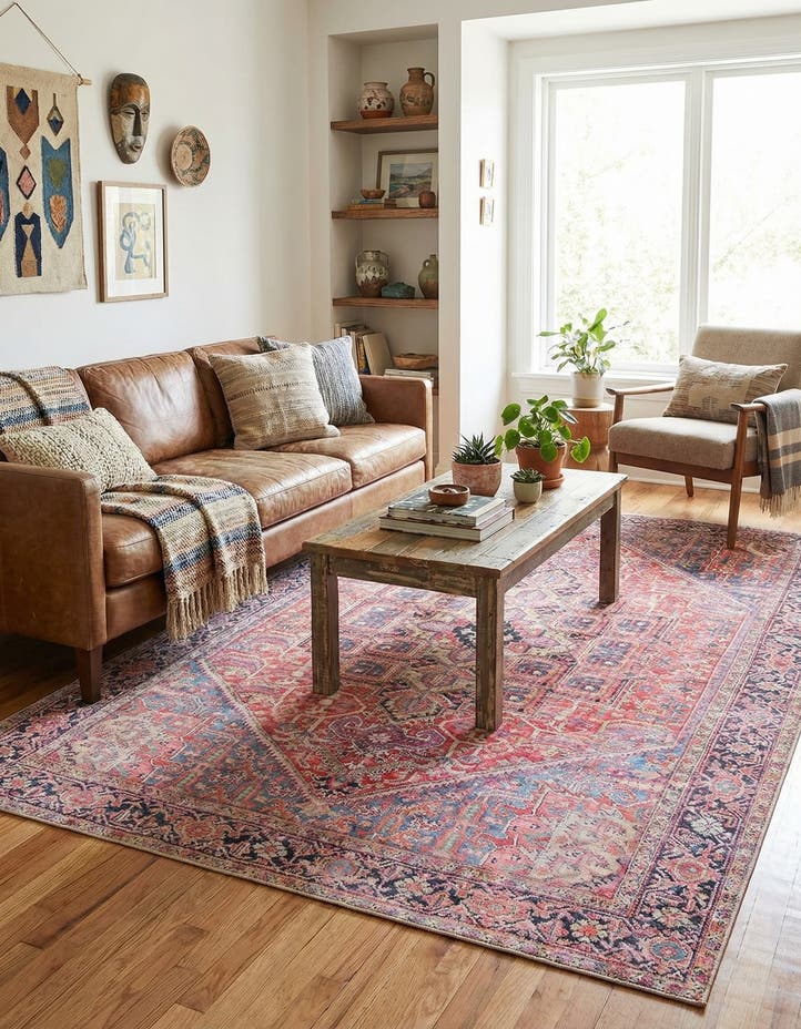 7' 6 x 10' 6 Washable Timeless Rug