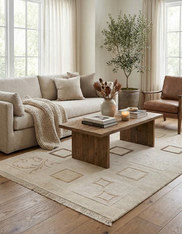 4' 1 x 6' Hand Knotted Darya Wool Rug