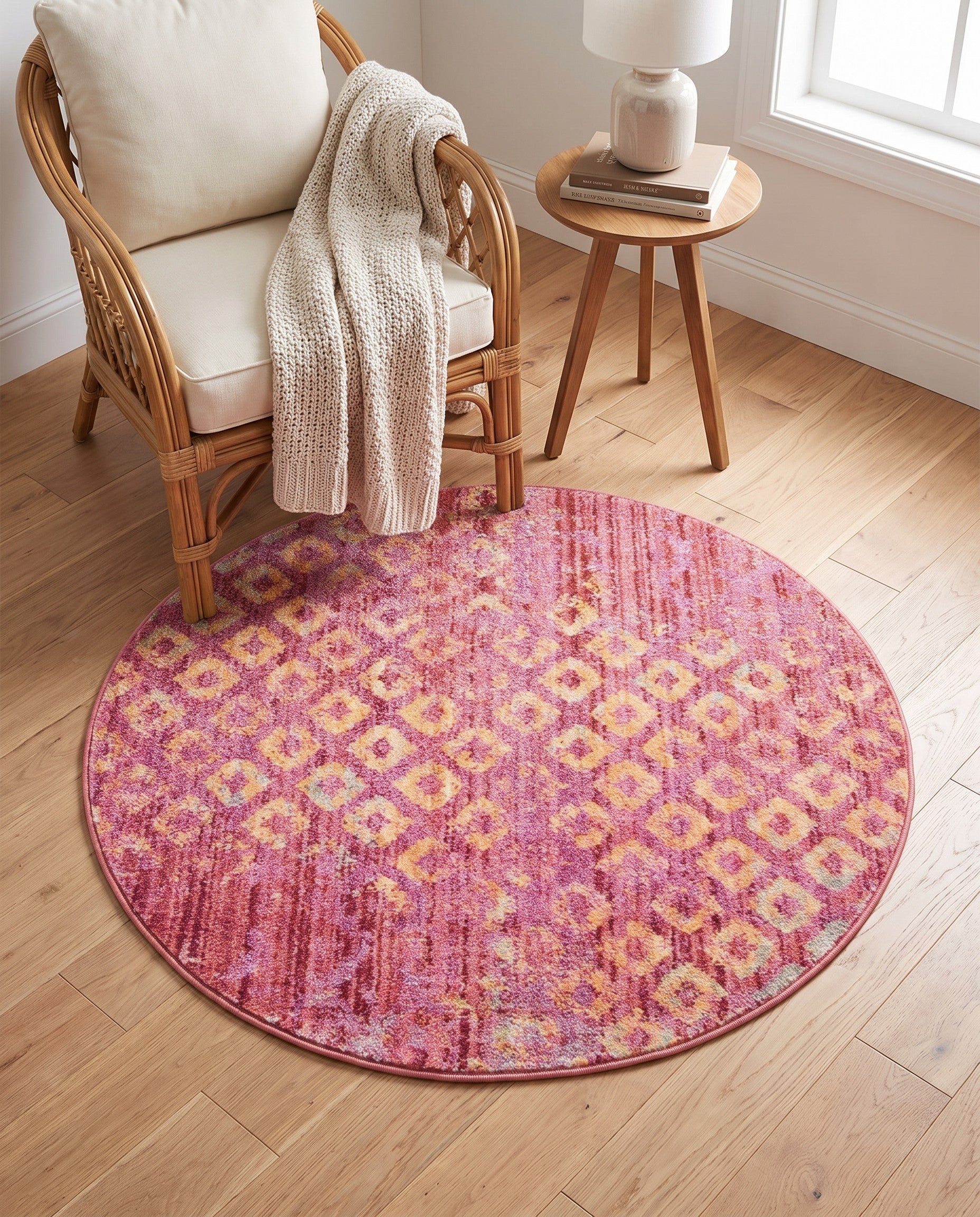 100cm x 100cm Prism Alfombra redondo