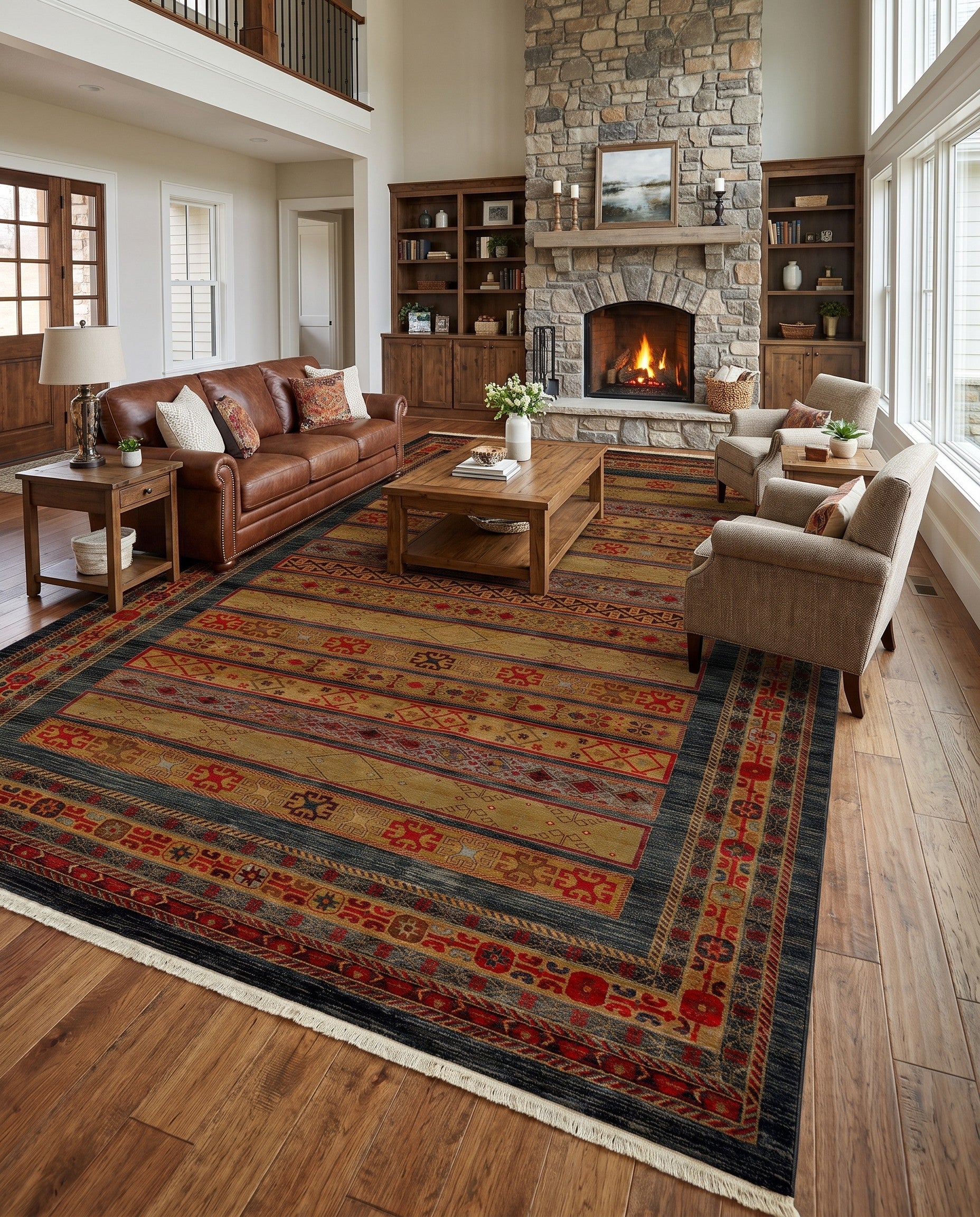 10' 8 x 16' 5 Kashkuli Gabbeh Rug