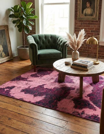 3' 6 x 5' 3 Hand Knotted Ultra Vintage Persian Wool Rug