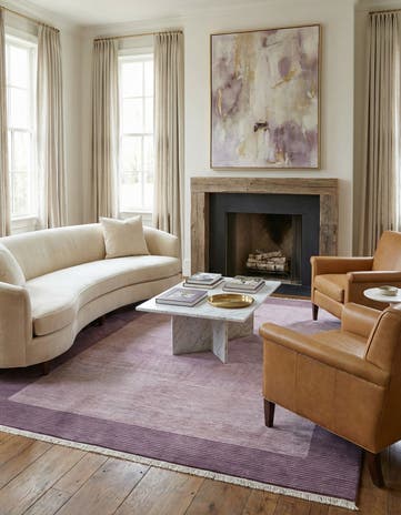 6' 6 x 9' 7 Hand Knotted Darya Wool Rug