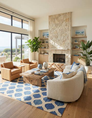 8' 5 x 9' 8 Hand Woven Kilim Modern Wool Rug