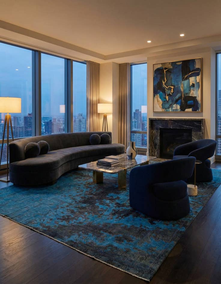 Detail image of  9' 5 x 12' 10  Hand Knotted Ultra Vintage Persian Wool Rug