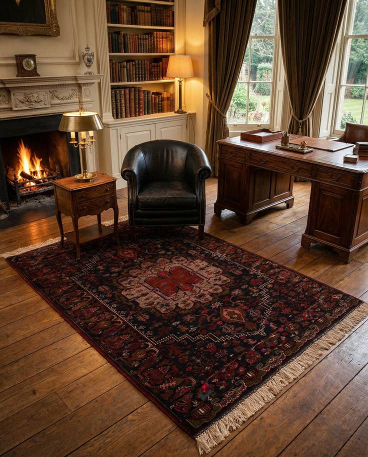 Detail image of 4' x 5' 11 Afghan Rug