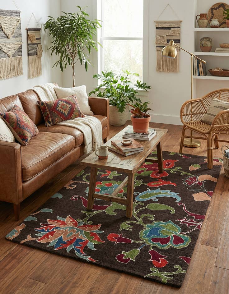 Detail image of 5' 1 x 8' Luna Rug