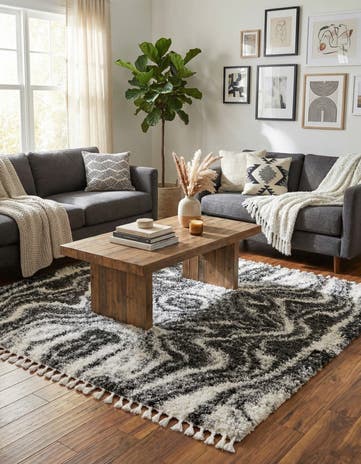 4' x 6' Athena Shag Rug