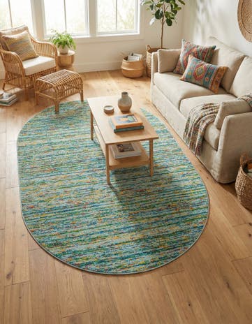 5' 3 x 8' Calypso Oval Rug