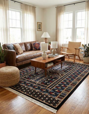 7' x 10' Bokhara Rug