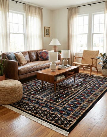 7' x 10' Bokhara Rug