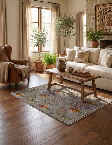 4' x 6' Luribaft Wool Rug