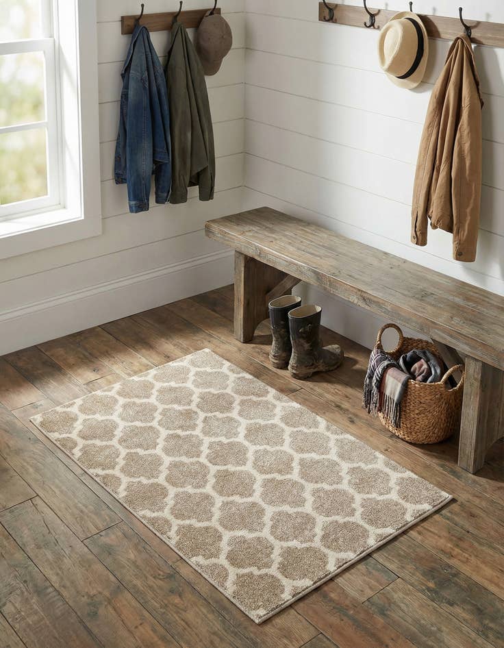 Detail image of  2' x 3' Lattice Rug