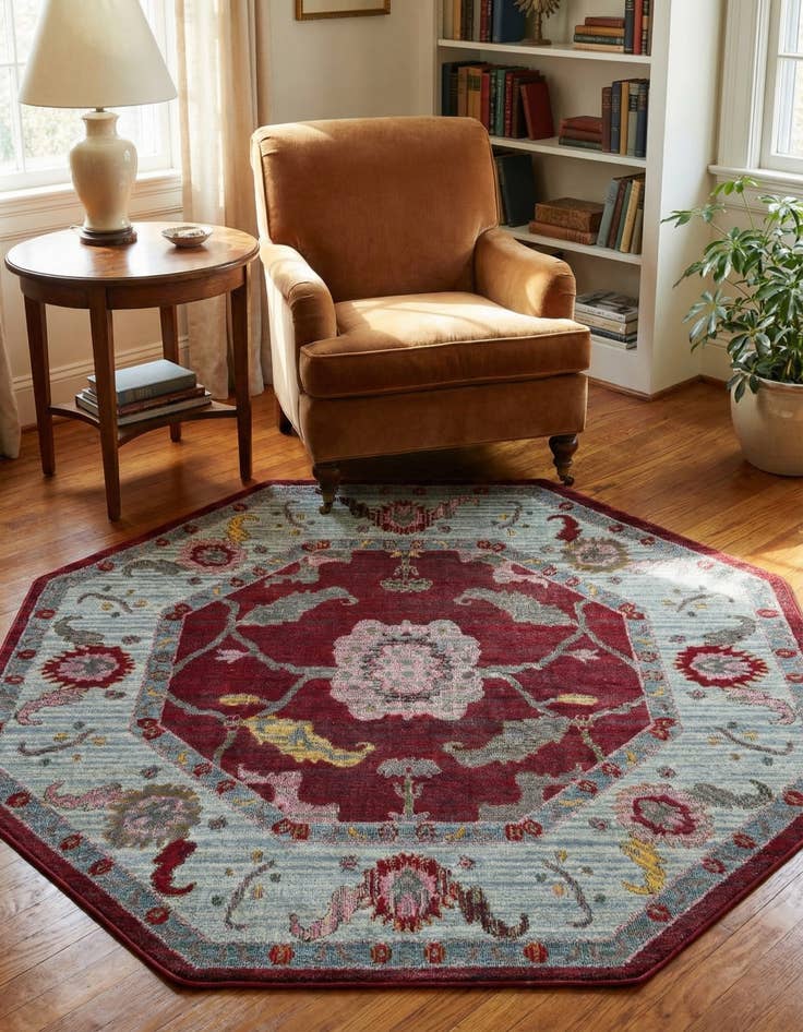 Detail image of 6' x 6' Paragon Octagon Rug