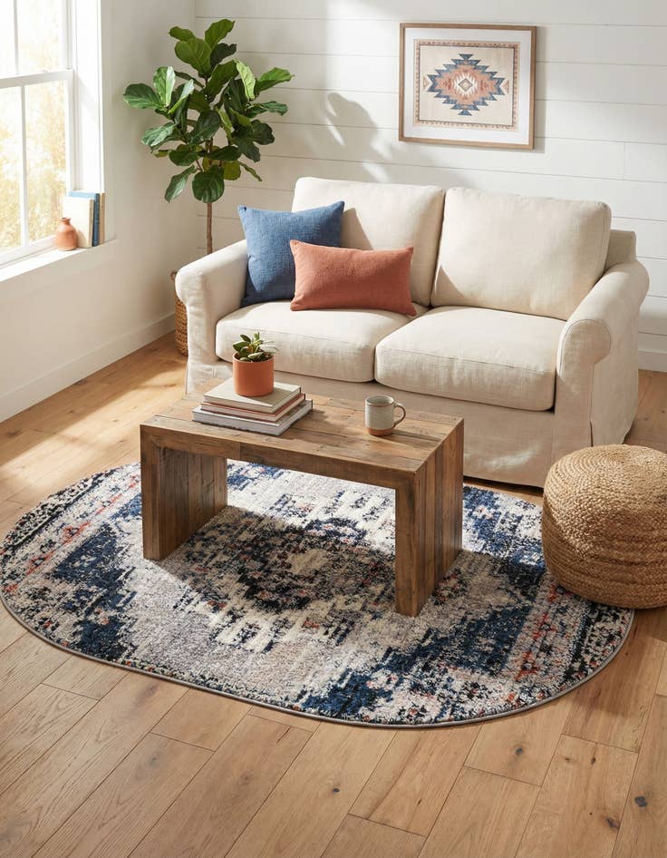 Detail image of  4' x 6' Tucson Oval Rug