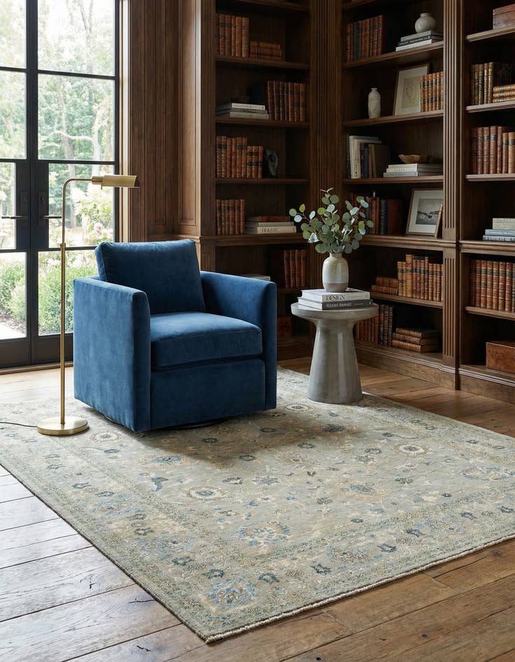 Detail image of 8' 1 x 9' 8 Ziegler Rug