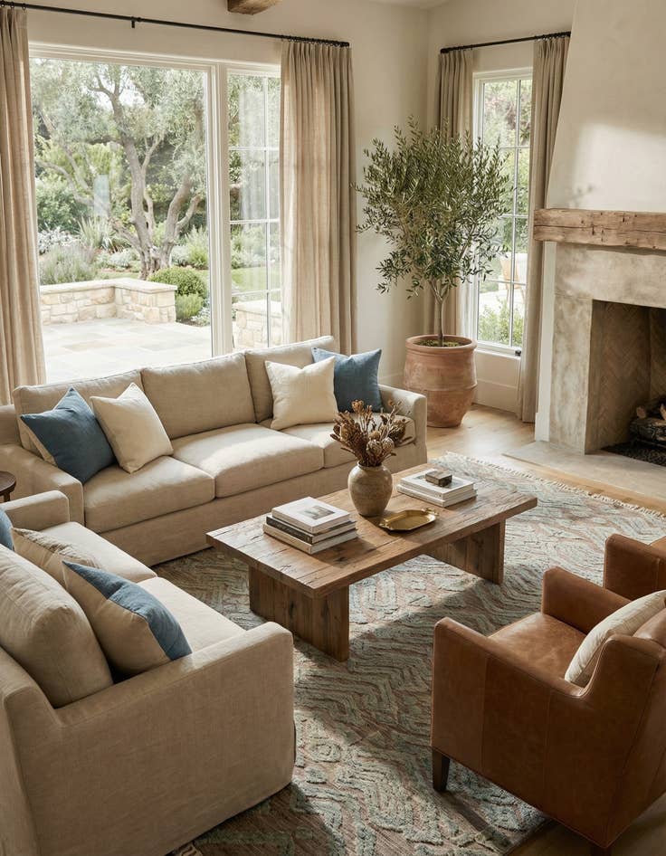 Detail image of  8' 2 x 9' 9  Hand Knotted Darya Wool Rug