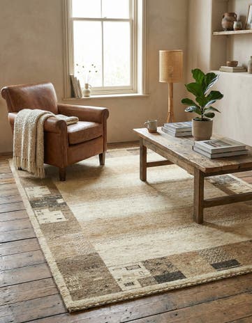 3' 10 x 6' Hand Knotted Kashkuli Gabbeh Wool Rug