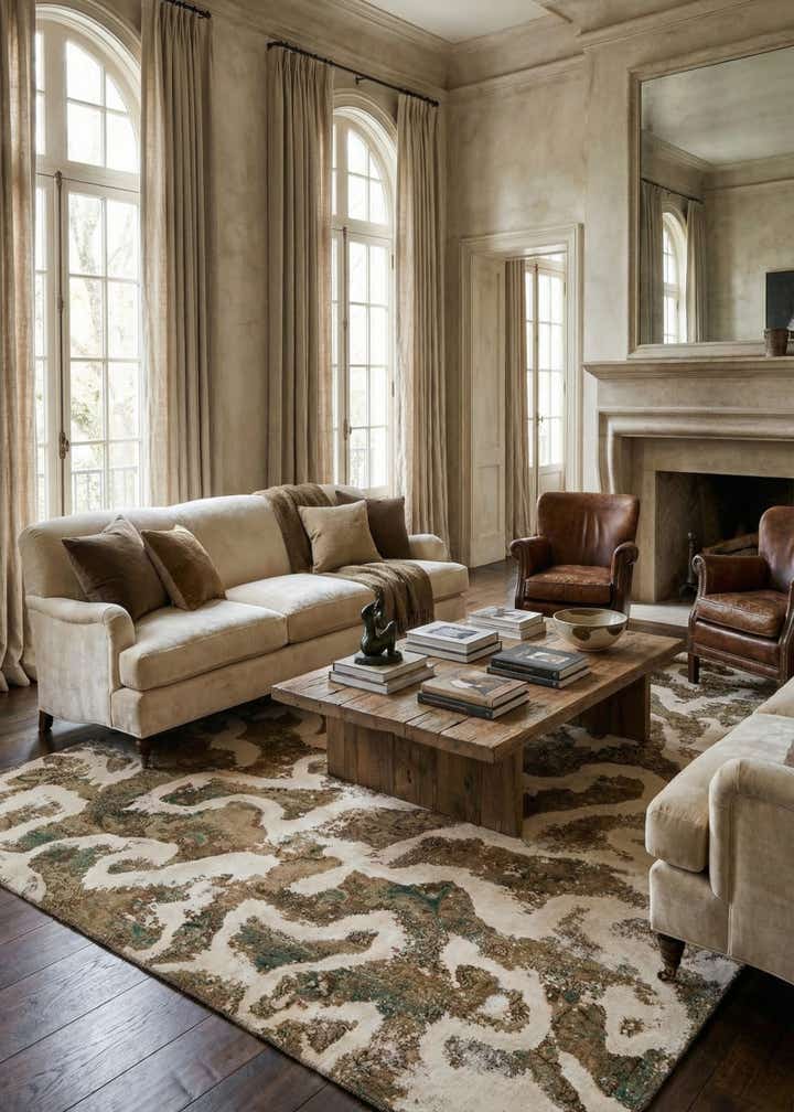 9' 4 x 12' 2 Hand Knotted Ultra Vintage Persian Wool Rug