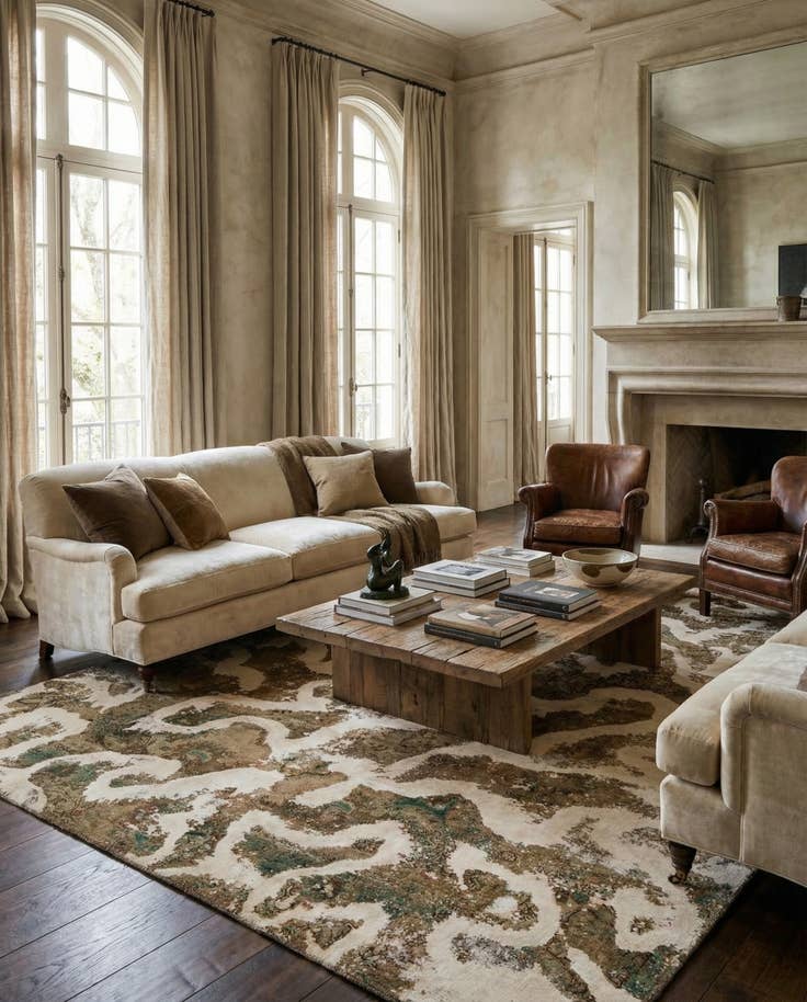 Detail image of 9' 4 x 12' 2 Hand Knotted Ultra Vintage Persian Wool Rug