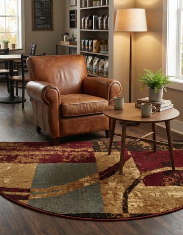 2' 7 x 4' Cafe Hearth Rug