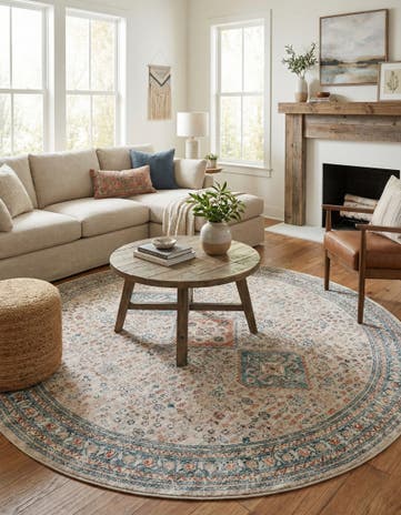 10' 2 x 10' 2 Newport Round Rug