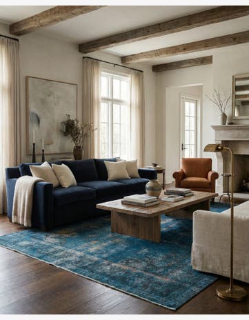 9' 10 x 12' 7 Hand Knotted Ultra Vintage Persian Wool Rug
