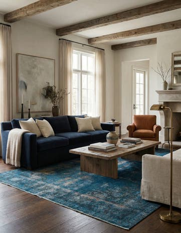 9' 10 x 12' 7 Hand Knotted Ultra Vintage Persian Wool Rug